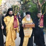 Υποδοχή λειψάνου Αγίας Ελένης στον Άγιο Χαράλαμπο Πολυγώνου