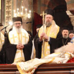 Υποδοχή σκηνώματος μακαριστού Μητροπολίτη πρώην Θεσσαλονίκης Ανθίμου