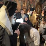 Μοναχική κουρά από τον Μητροπολίτη Πρεβέζης Χρυσόστομο