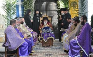 Ἡ Δραματοποιημένη Ἀκολουθία τοῦ Ἱεροῦ Νιπτῆρος στήν I. M. Σάμου