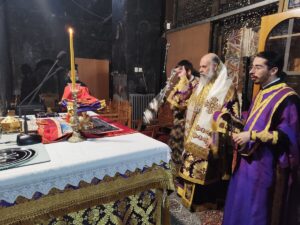 Μαθητική Προηγιασμένη Λειτουργία στον Παλαμά