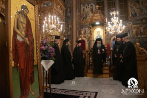 Η ακολουθία του Νυμφίου στον Ι.Ν. Αγίου Ιεροθέου Περιστερίου