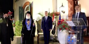 Ο Πατριάρχης Αλεξανδρείας στην επετειακή βραδιά του Γεν. Προξενείου της Ελλάδος
