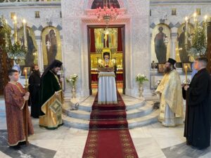 Η Κυριακή των Βαΐων στην Ι. Μητρόπολη Κορίνθου