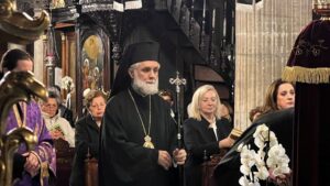 Ο Επίσκοπος Σκοπέλου την Μ. Τρίτη στον Άγιο Νικόλαο Χαλκίδος