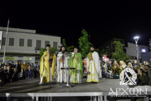 Με λαμπρότητα η συνάντηση των Επιταφίων στον Τύρναβο 