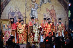 Πάσχα στήν Ἱερά Μητρόπολη Πατρῶν