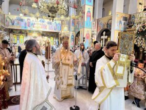 «Ανάστα Ο Θεός» στον Ιερό Ναό Ζωοδόχου Πηγής Λαρίσης