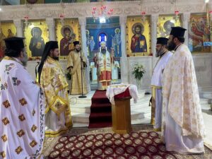 Εορτή του Αγίου Μακαρίου Αρχιεπισκόπου Κορίνθου στο Ξυλόκαστρο
