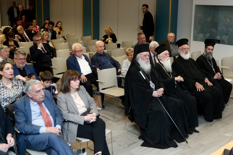 Ο Αρχιεπίσκοπος στην παρουσίαση του βιβλίου του Ι. Κονιδάρη «Πολιτεία και Εκκλησία στην Πράξη»