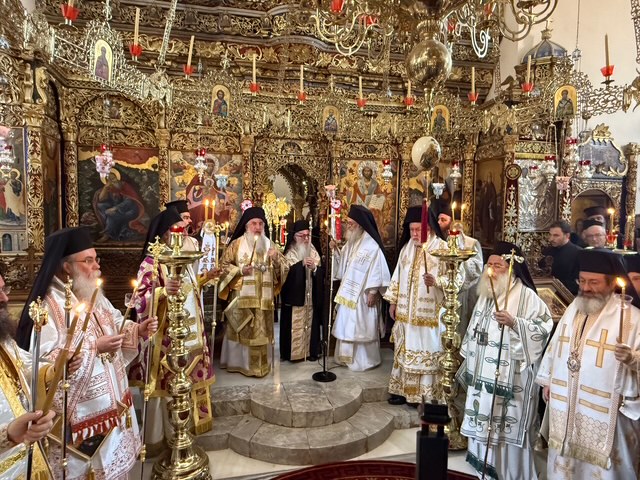 Το Τεσσαρακονθήμερο Μνημόσυνο του Μητροπολίτη Κυδωνίας Δαμασκηνού
