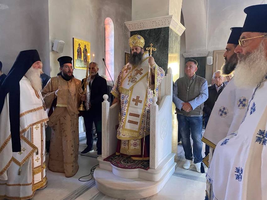 Πανηγύρισε η Ι. Μονή Αγίου Θεράποντος Γαλατακίου Κορινθίας