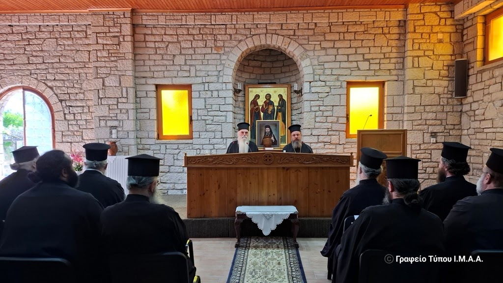 Ιερατική Σύναξη στην Ι. Μ. Αιτωλοακαρνανίας