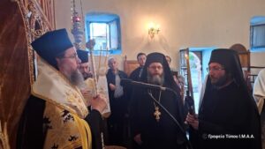Κουρά Μοναχού στην Ι. Μ. Αιτωλοακαρνανίας