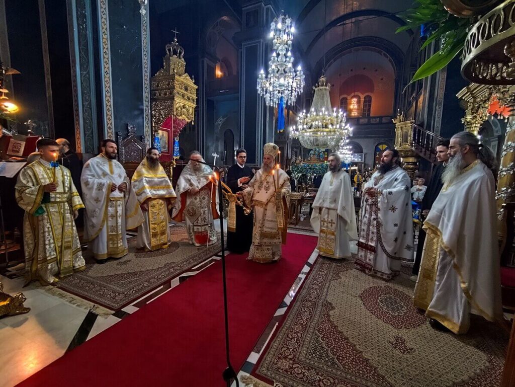 Ιερά Αγρυπνία επί τη ελεύσει της Αγίας Ζώνης στην Καρδίτσα