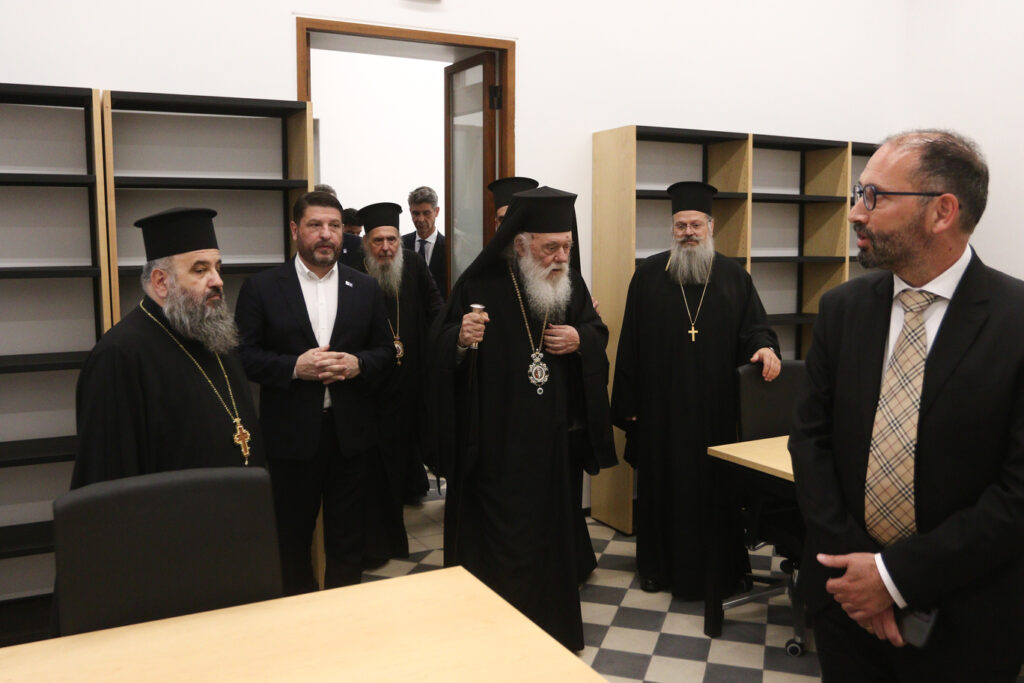 Τελετή παράδοσης – παραλαβής κτηρίων στην οδό Δεινοκράτους