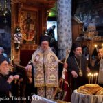 Πολυαρχιερατικός Εσπερινός για την Οσία Σοφία στην Ιερά Μονὴ Κλεισούρας Καστοριάς