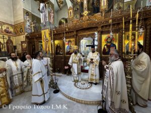 Χειροτονία Διακόνου από τον Μητροπολίτη Καστορίας