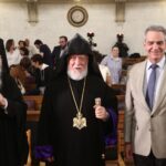 Ο Αρχιεπίσκοπος στην παρουσίαση του βιβλίου του Καθολικού Αράμ Α’ με τίτλο: “Η Αρμενική Εκκλησία”
