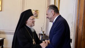 Ο Υπουργός Εξωτερικών της Ελλάδος στο Φανάρι