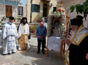 Εορτή του Αγίου Μακαρίου Αρχιεπισκόπου Κορίνθου του Νοταρά στη Σάμο