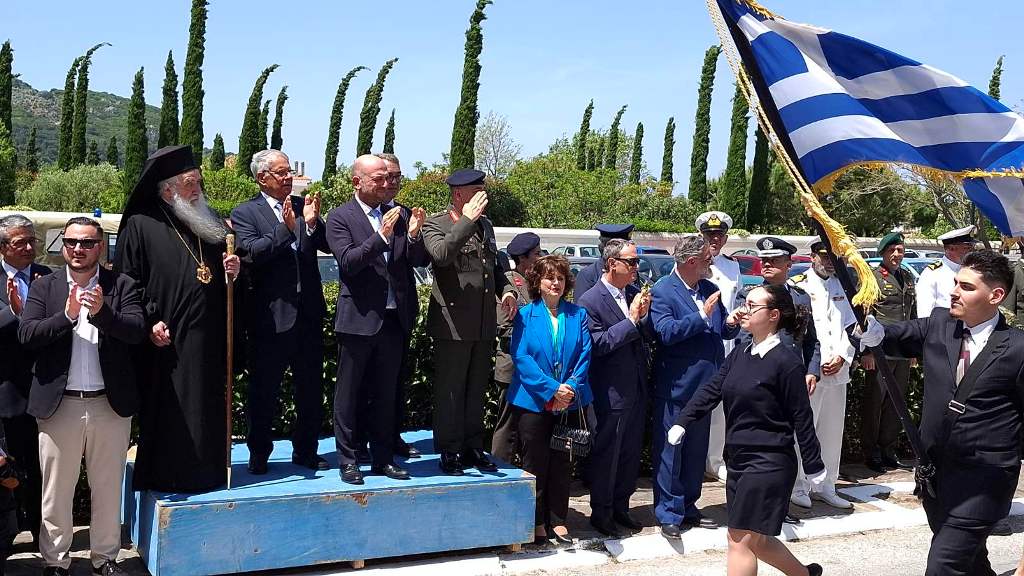 Εορτασμός υψώσεως της Σημαίας της Σαμιακής Επαναστάσεως στο Καρλόβασι