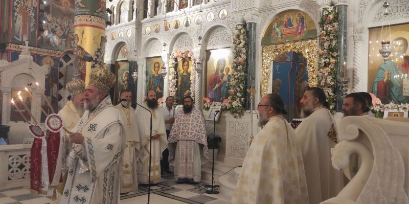 Απόδοση του Πάσχα στο Ι. Προσκύνημα του Αγίου Ιωάννου του Ρώσου στο Ν. Προκόπι
