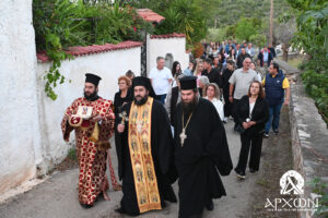 Πανηγυρικός Εσπερινός των Αγ. Κωνσταντίνου και Ελένης στο Ελαιοχώρι Αρκαδίας