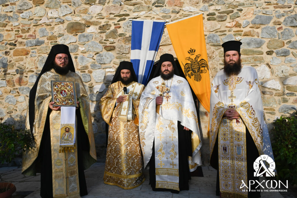Πανηγυρικός Εσπερινός στην Ι. Μονή Αγίου Νικολάου Καλτεζών