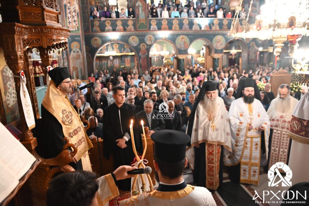 Πανηγυρικός Εσπερινός στον Ι. Ν. Αγίου Θεράποντα Ζωγράφου