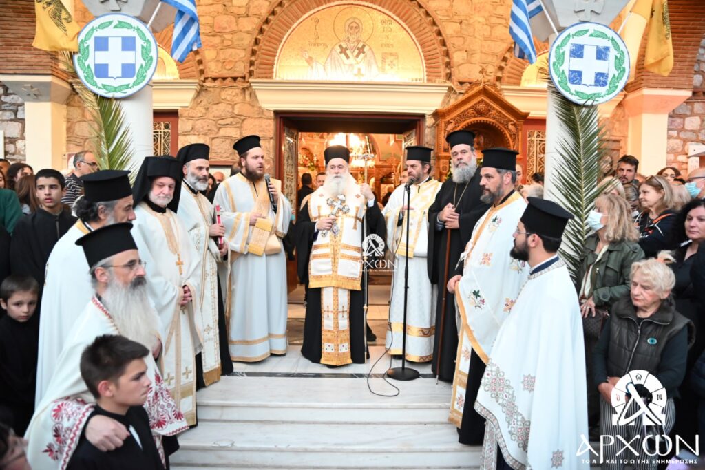 Λιτανεία στον Ι.Ν. Αγίου Θεράποντος Ζωγράφου