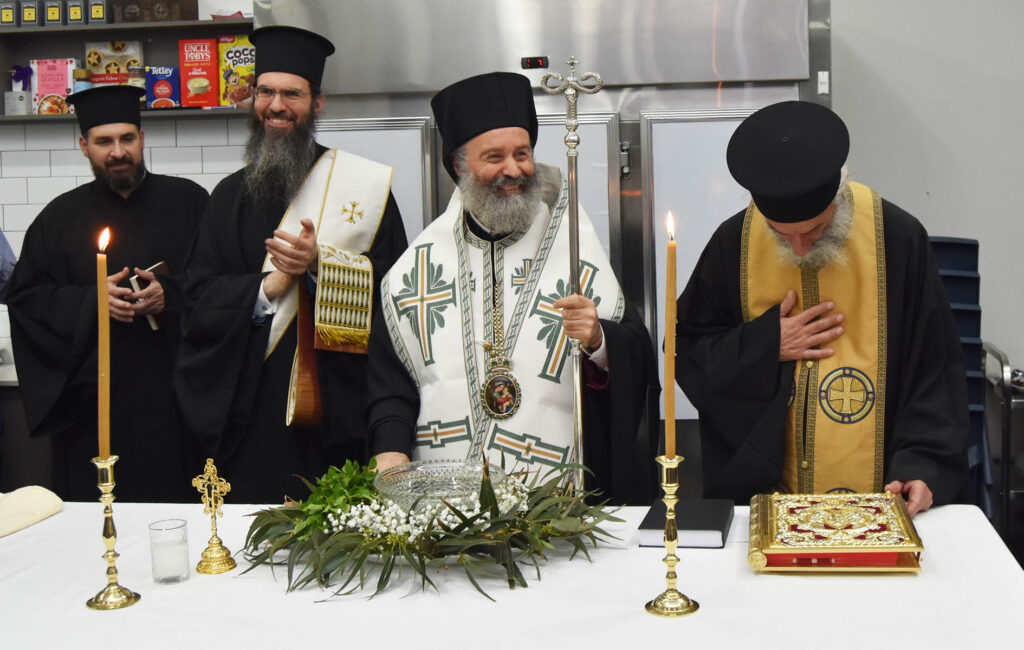 Αγιασμός στην ανακαινισμένη αίθουσα συσσιτίου της Ενορίας Αγ. Κωνσταντίνου και Ελένης Σύδνεϋ 