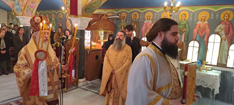 Εορτασμός Οσίας Ισιδώρας της διά Χριστόν σαλής στην Ι. Μ. Εισοδίων της Θεοτόκου Μαρκοπούλου Ωρωπού