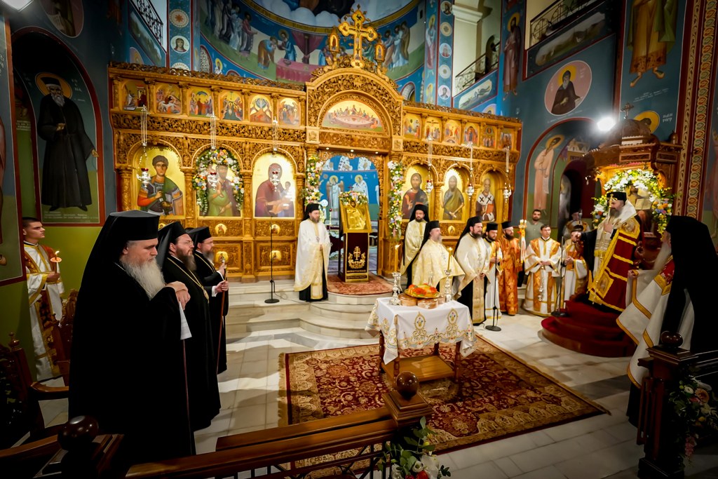 Ο Εσπερινός του Αγίου Χριστοφόρου στο Αγρίνιο
