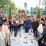 To Περιστέρι υποδέχθηκε το Εικόνισμα της Παναγίας της Ρούσσας