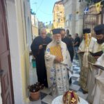 Εγκαίνια Παραβήματος Ι. Ν. Αγ. Παρασκευής Ζυφιά Χίου προς τιμή του Ιερομ. Διονυσίου Μητροπολίτη Εφέσου