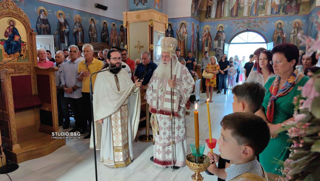 Κυριακή των Αγίων Πάντων στην Ι. Μ. Αργολίδος