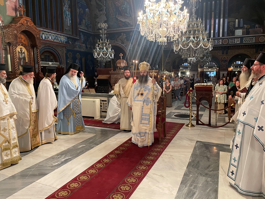Αγρυπνία εις μνήμην των Αγ. Αποστόλων, συνεργών του Αποστόλου Παύλου στον καταρτισμό της εν Κορίνθω Εκκλησίας