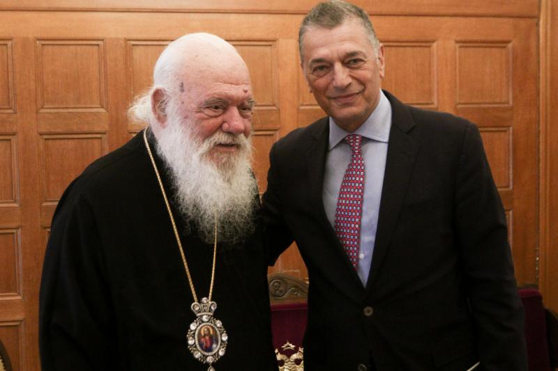 Συναντήσεις του Αρχιεπισκόπου Ιερωνύμου