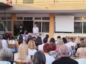 Ο Μητροπολίτης Γόρτυνος στην τελετή αποφοίτησης του Γενικού Λυκείου Μεγαλοπόλεως