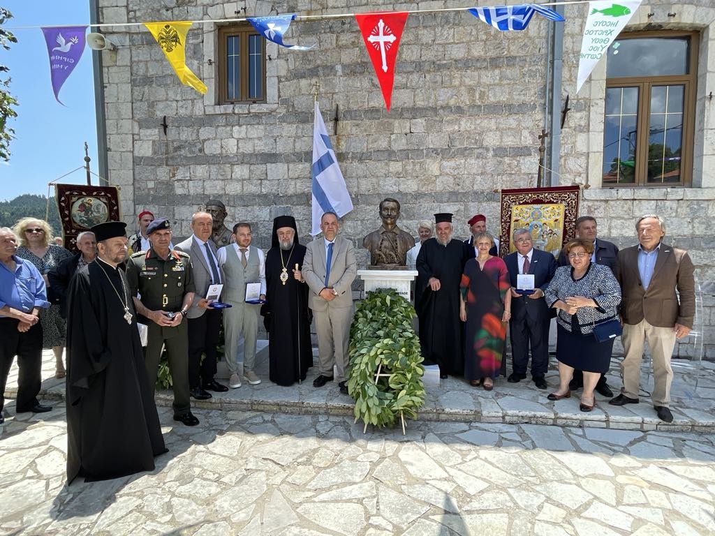 Ο Μητροπολίτης Γόρτυνος και Μεγαλοπόλεως στο Βαλτεσινίκο Γορτυνίας