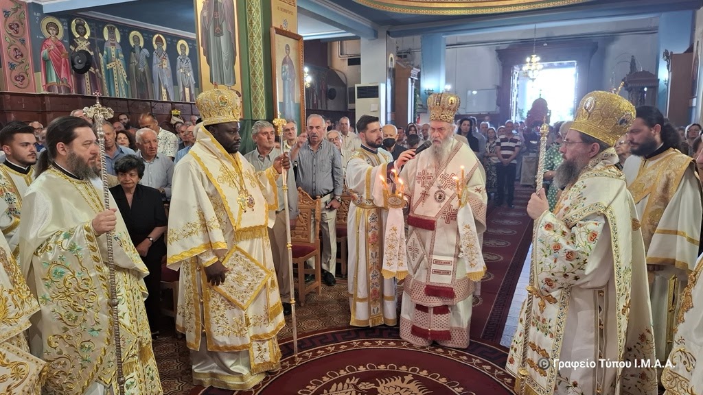 Η εορτή του Αγίου Πνεύματος στην Ι. Μ. Αιτωλοακαρνανίας