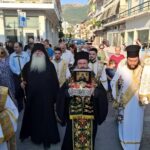 Υποδοχή Τιμίας Κάρας Οσίου Δαυίδ στην Βόνιτσα