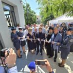 Ο Μητροπολίτης Ιερισσού στα εγκαίνια του Α.Τ. Καλλινδοίων