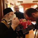 Η Τιμία Κάρα του Οσίου Δαβίδ του Γέροντος στην Ι. Μ. Θεσσαλονίκης