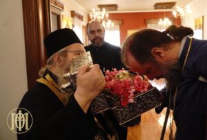 Η Τιμία Κάρα του Οσίου Δαβίδ του Γέροντος στην Ι. Μ. Θεσσαλονίκης