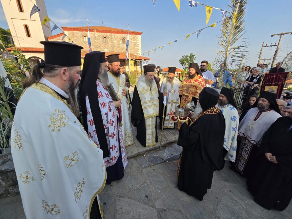 Υποδοχή Λειψάνων της Αγίας Μεγαλομάρτυρος Βαρβάρας στα Στάγειρα Χαλκιδικής