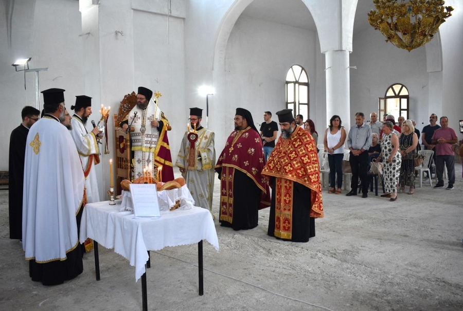 Πανηγυρικός Εσπερινός του Αγίου Ευγενίου του Τραπεζουντίου στην Ι. Μ. Μαρωνείας