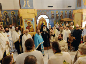 Αρχιερατικός Εσπερινός του Αγίου Λουκά του Ιατρού στο Ναύπλιο