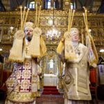 Συλλείτουργο Οικουμενικού Πατριάρχου και Αρχιεπισκόπου Αλβανίας στο Φανάρι